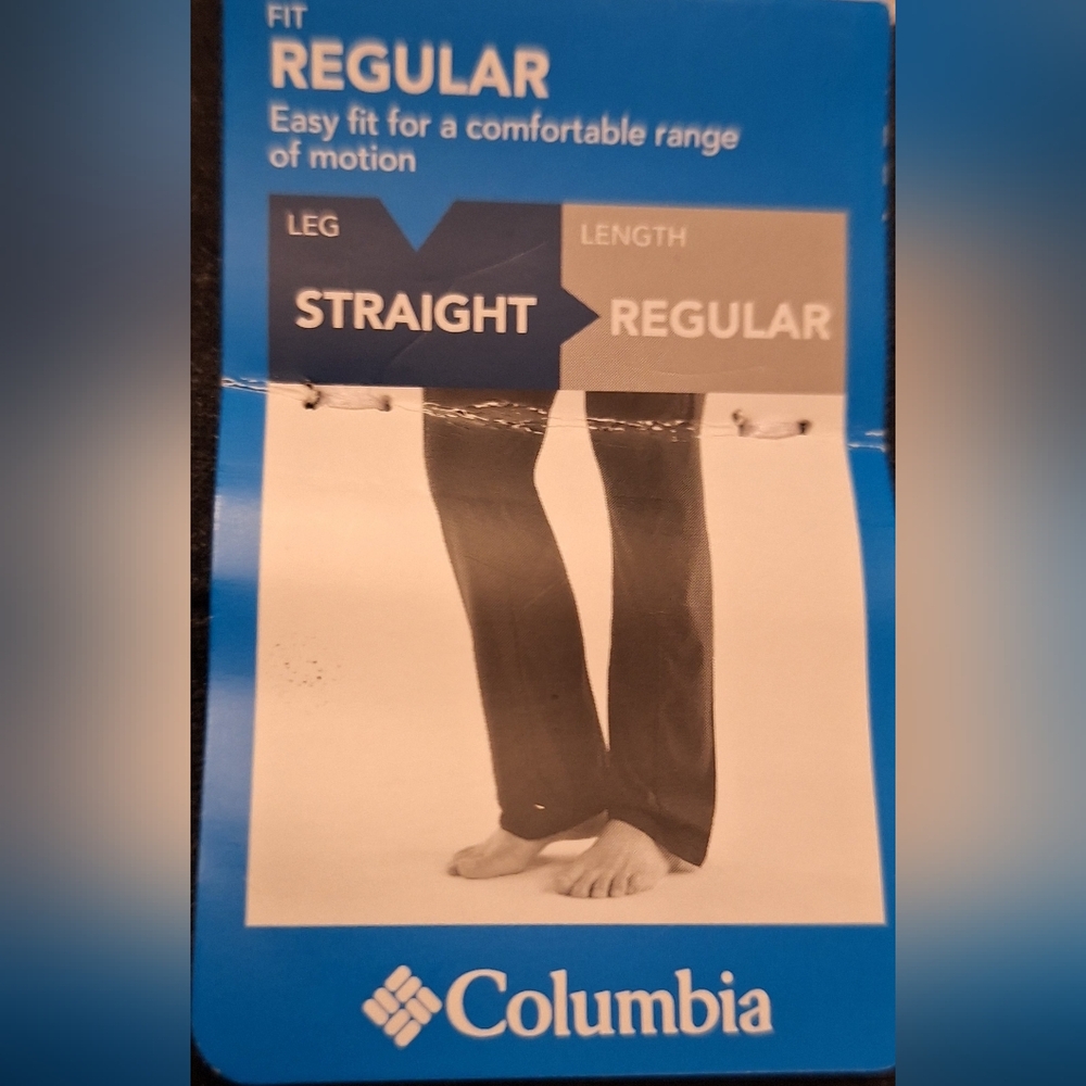 Columbia Dark Gray Slim Fit  Regular Jambe Droite Normal Pants Size S - Picture 6 of 10